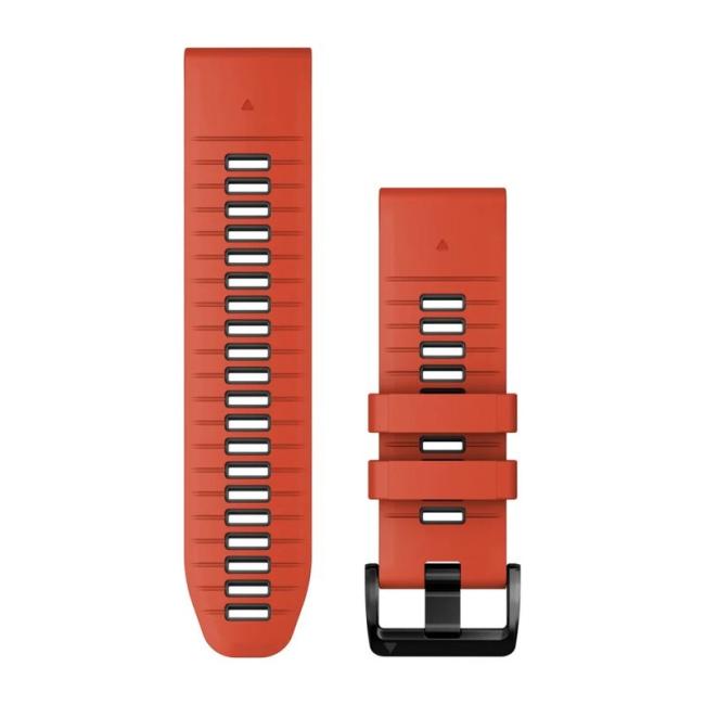 GARMIN 26MM QUICKFIT  Flame Red/Graphite SILICONE BAND  010-13281-04 010-13281-04 от прозводителя Garmin