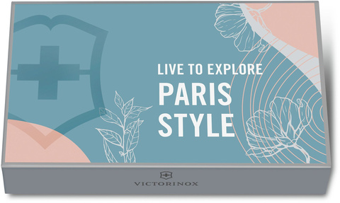 Нож Victorinox Companion Paris Style, 91 мм, 16 функций, розовый с чехлом (подар.коробка) 1.3909.E221 от прозводителя Victorinox