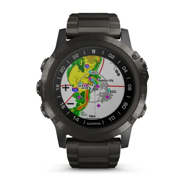 Garmin D2 Delta - 47 мм | Brown Leather Band