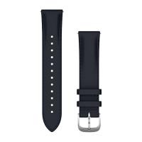 Garmin Ремешок сменный Quick Release 20 мм (итальянская кожа) темно-синий с серебристой застежкой 010-12924-20 от прозводителя Garmin