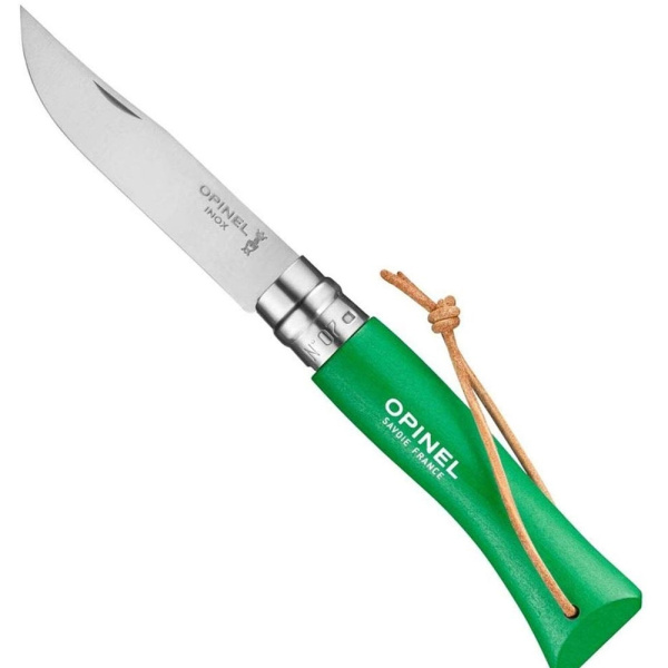 Нож Opinel №7 Trekking нержавеющая сталь, зеленый, 002210 002210 от прозводителя Opinel