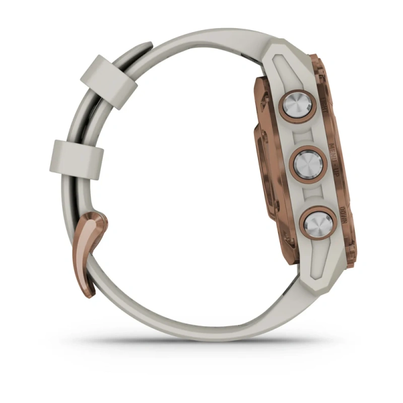 Garmin Descent Mk3i - 43 мм | Bronze PVD/French grey silicone band