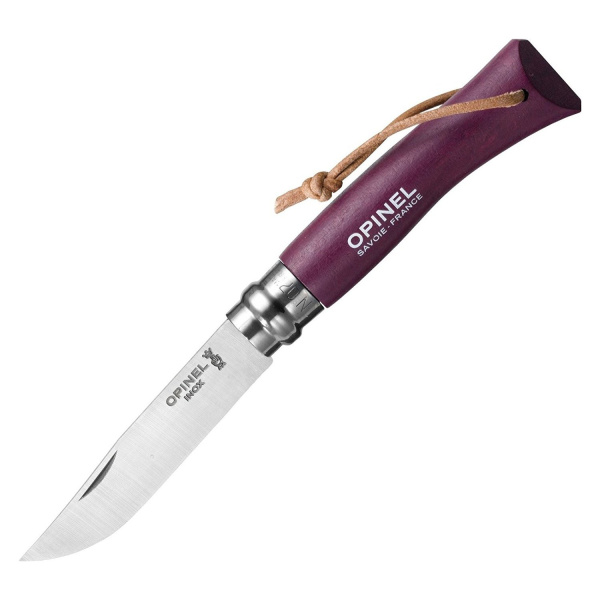 Набор-дисплей 60 шт: нож Opinel №7, нержавеющая сталь, голубой/оранжевый/зеленый/фиолетовый, 001723 001723 от прозводителя Opinel