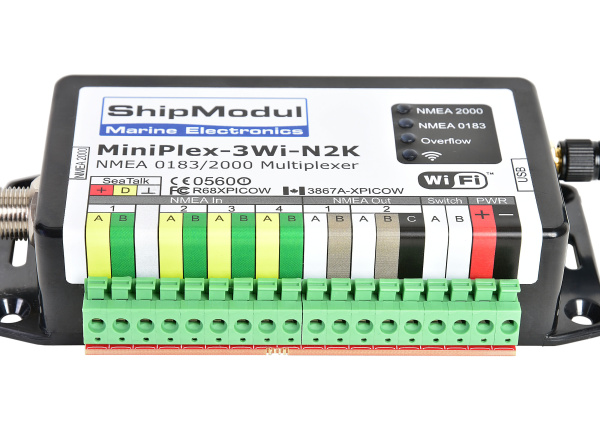 MiniPlex-3WI-N2K NMEA Multiplexer with WIFI and NMEA2000
View Ratings (11) 1137 от прозводителя N/a