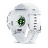 Garmin Venu 3 - 45 мм | Silver stainless steel bezel with whitestone case and silicone band